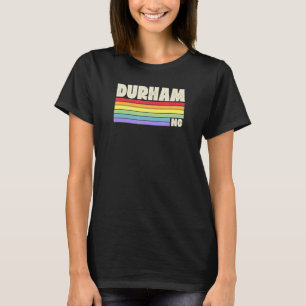 Camiseta Durham Orgullo de Carolina del Norte Bandera Arcoi