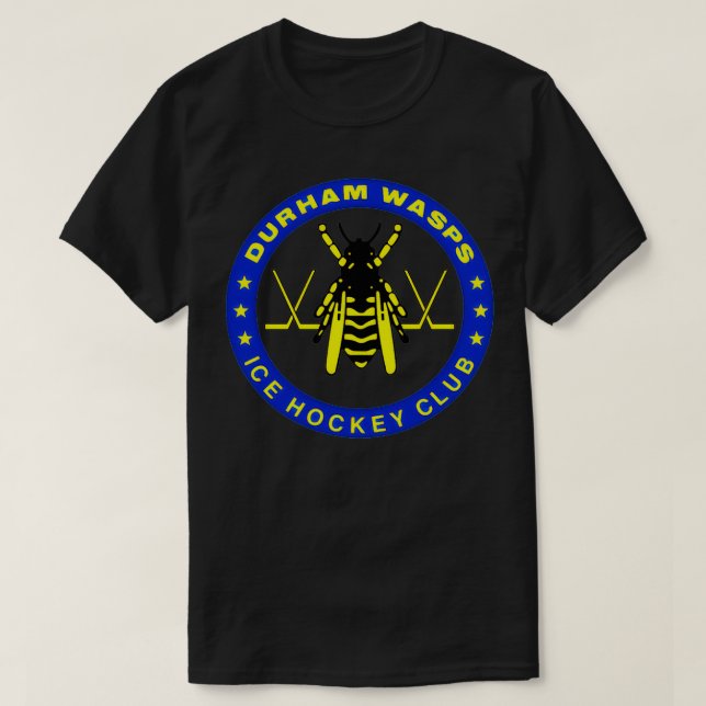 Camiseta Durham Wasps Ice Hockey Team 2 (Diseño del anverso)