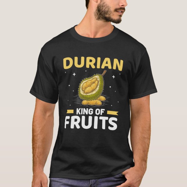 Camiseta Durión Rey De Frutos Costuma Duriana (Anverso)