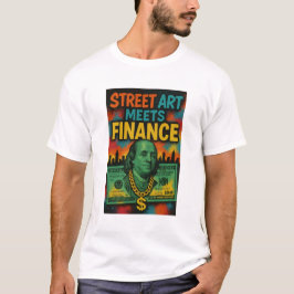 Camiseta Duro alboroto: Vibes de dinero en la calle