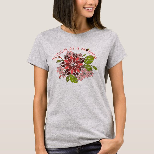 Camiseta Duro como madre (Anverso)