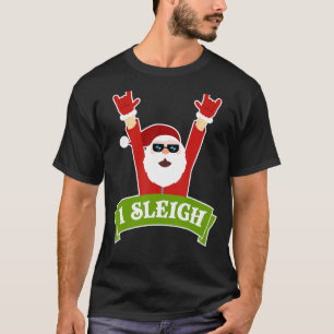 CAMISETA DURO, ROCK N ROLL FUNNY NAVIDADES XMAS GIFT