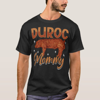Camiseta Duroc Pig Mommy