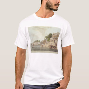 Camiseta Dusasumade Gaut, en Benares en el río el Ganges, 