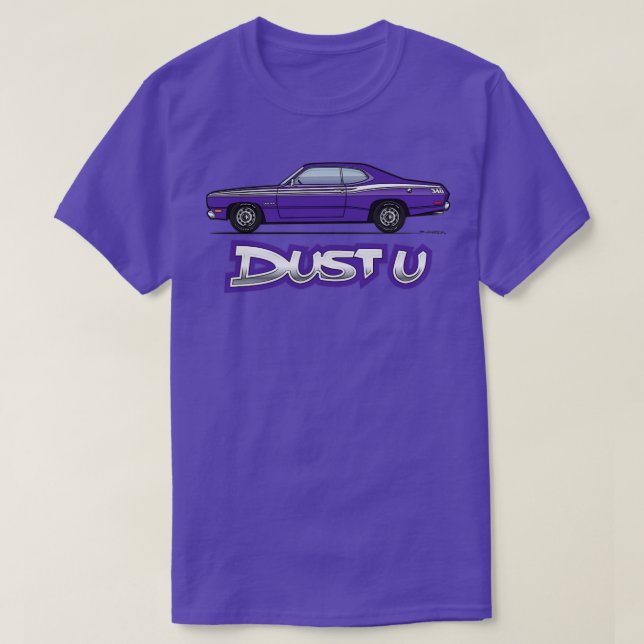 Camiseta Dust U Plum Crazy (Diseño del anverso)