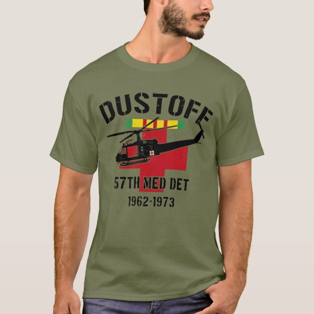 Camiseta DUSTOFF / 57th Medical Company (Air Ambulance) (Anverso)