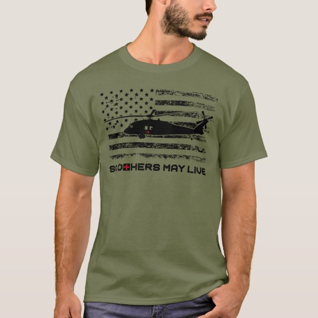 Camiseta DUSTOFF: Valor in the Skies. (Anverso)
