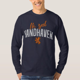Camiseta Dutch Motto Tee, Ik Zal Handhaven