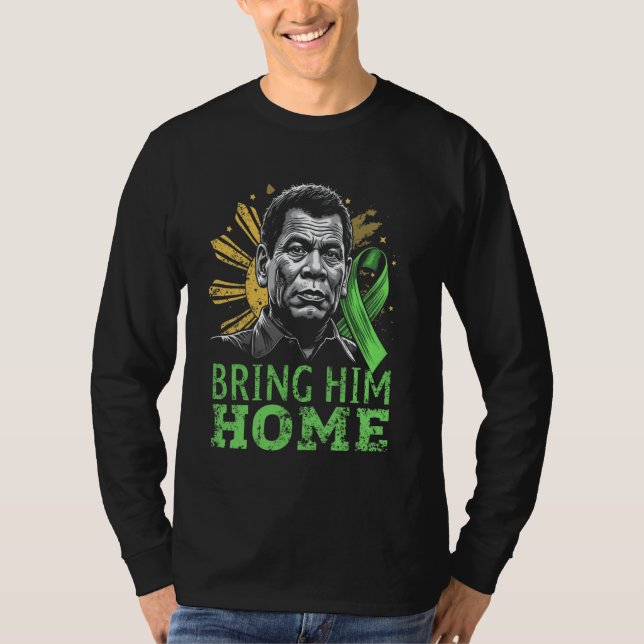 Camiseta Duterte lo trajo a casa Filipinas PRRD DU30 (Anverso)