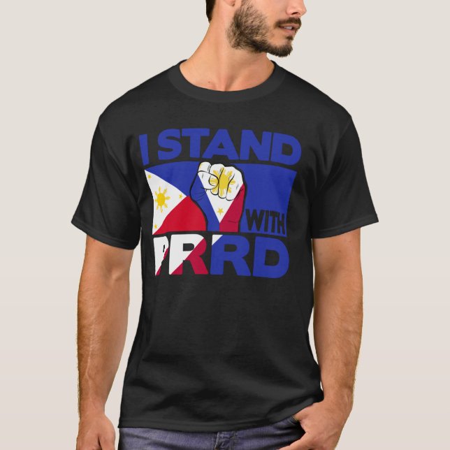 Camiseta Duterte Me Pongo Con PRRD Gratis Digong F (Anverso)