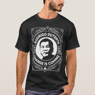 Camiseta Duterte para el presidente