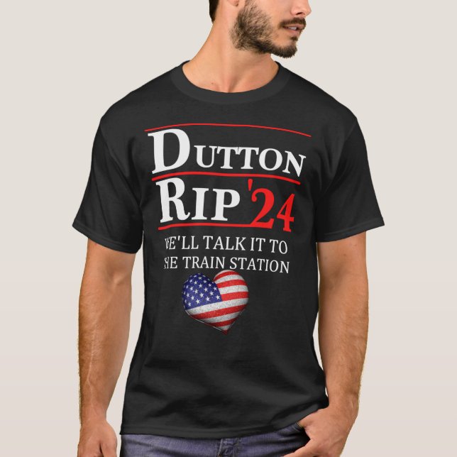 Camiseta Dutton Rip 24 Llevándolos A Todos A La Estación De (Anverso)
