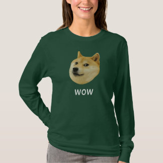 Camiseta Dux mismo wow mucho perro tal Shiba Shibe Inu
