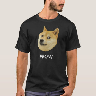 Camiseta Dux mismo wow mucho perro tal Shiba Shibe Inu