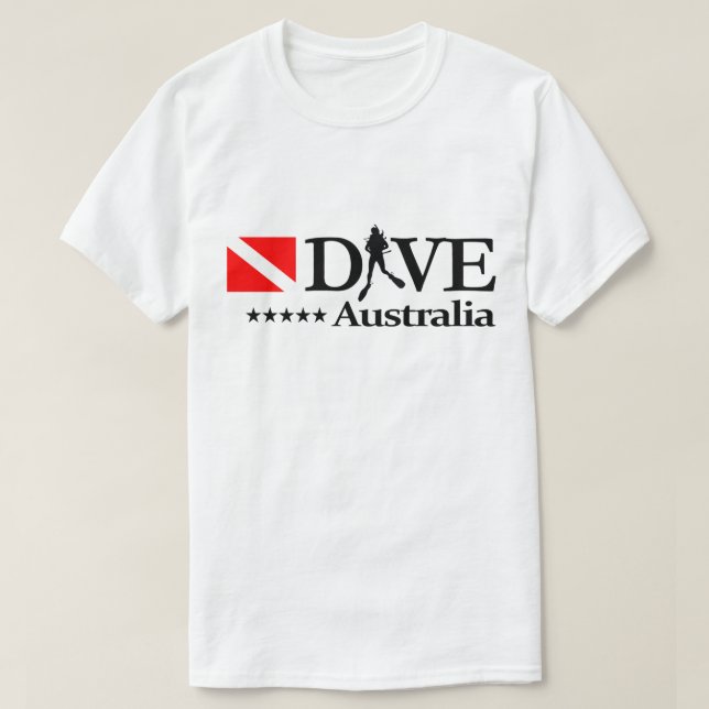 Camiseta DV4 de Australia (Diseño del anverso)
