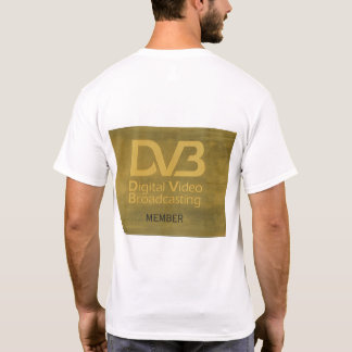 Camiseta DVB - Transmisión de vídeo digital