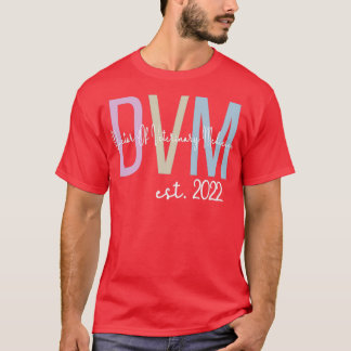 Camiseta DVM 2022 Médica de Graduación de Medicina Veterina