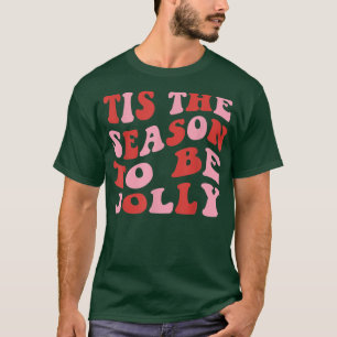 Camiseta DW0O Esta Es La Temporada De Jolly Merry Xmas Navi