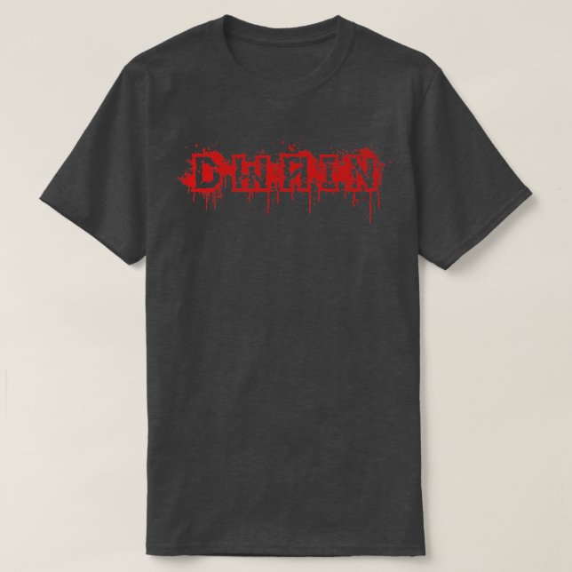 Camiseta Dwain - First Name Halloween Costume Personalized  (Diseño del anverso)
