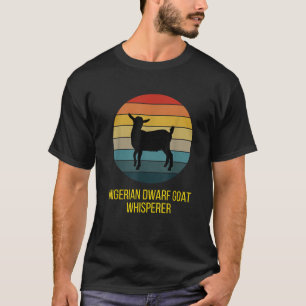 Camiseta Dwarf Goat Tee nigeriano de época