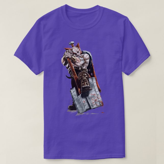 Camiseta Dwarven Barbarian (Diseño del anverso)