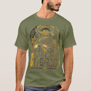 Camiseta Dwarven Clérigo RPG Fantasy Dungeons Roleplay