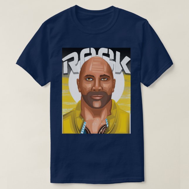 Camiseta Dwayne Johnson (Diseño del anverso)
