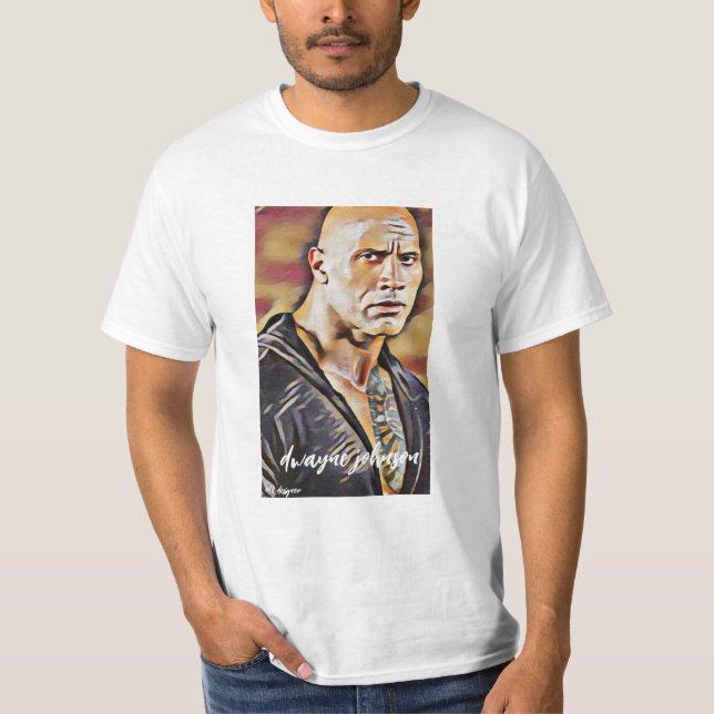Camiseta dwayne johnson mk (Anverso)