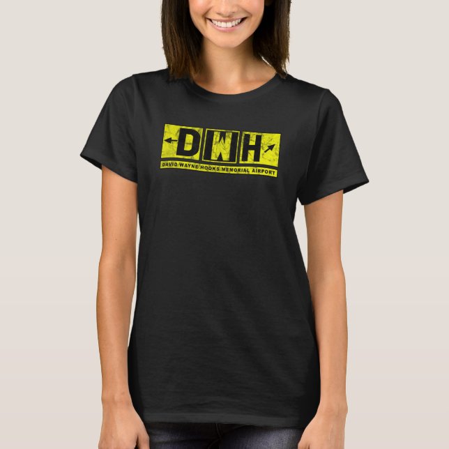 Camiseta Dwh David Wayne Hooks Aeropuerto Memorial Taxiway  (Anverso)