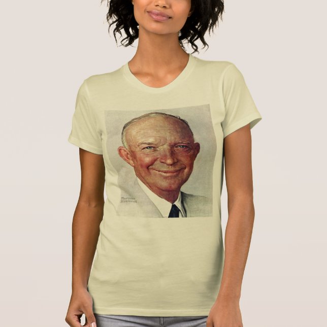 Camiseta Dwight D. Eisenhower (Anverso)