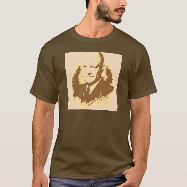 Camiseta Dwight D Eisenhower (Anverso)
