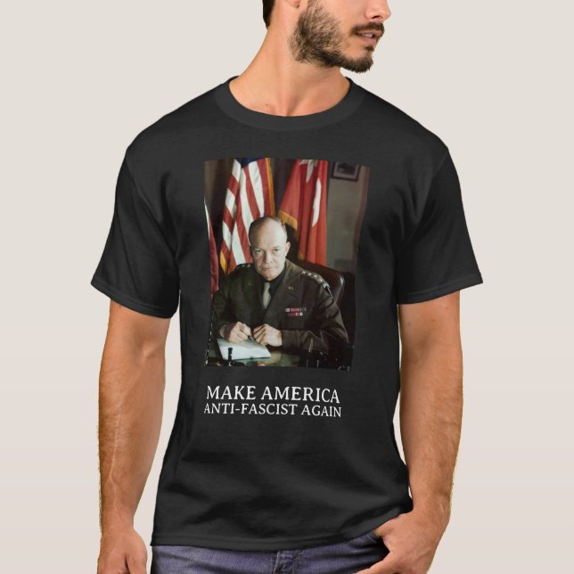 Camiseta Dwight D. Eisenhower MAAFA (Anverso)
