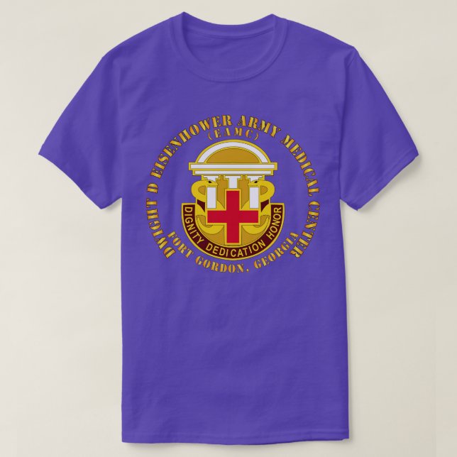 Camiseta Dwight D Eisenhower Medical Center Ft Gordon GA (Diseño del anverso)