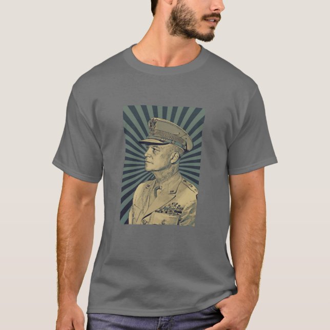 Camiseta Dwight David Eisenhower (Anverso)