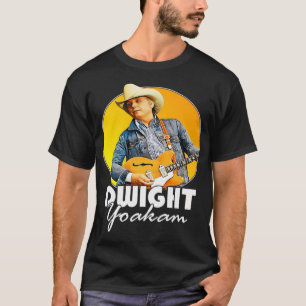 Camiseta Dwight Yoakam Estilo Retro Años 80