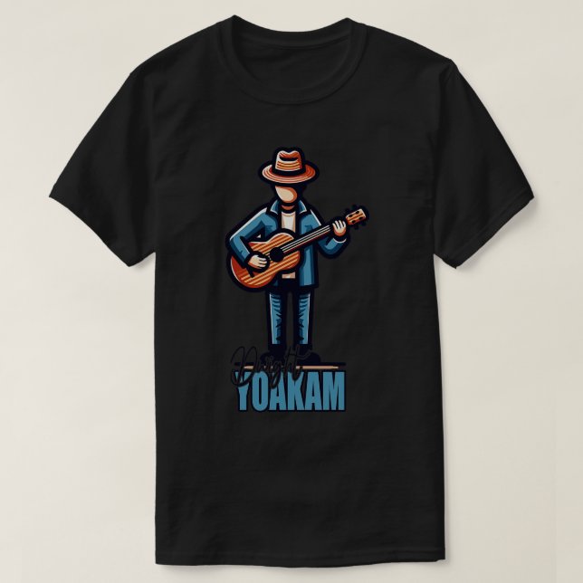 Camiseta Dwight Yoakam Fan Art (Diseño del anverso)