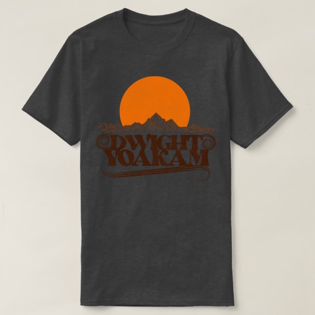 Camiseta Dwight Yoakam Rising Sun (Diseño del anverso)
