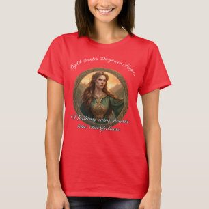Camiseta Dwynwen La Patrona De Los Amantes