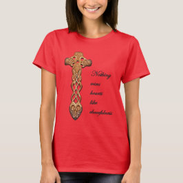 Camiseta Dwynwen Nothing Wins Hearts Like Cheerfulness Quot