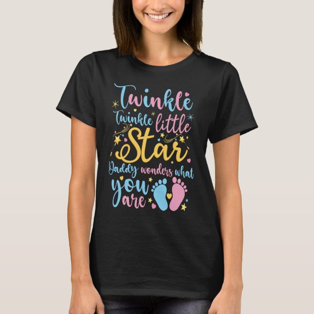 Camiseta Dy Funny Daddy Se Pregunta Qué Eres De Género (Anverso)