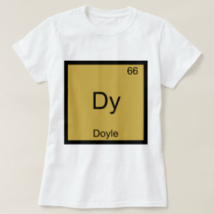 Camiseta Dy - Símbolo de elemento de química divertida Tee