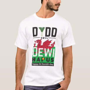 Camiseta Dydd Gæyl Dewi Hapus Feliz Día de St Davids 6