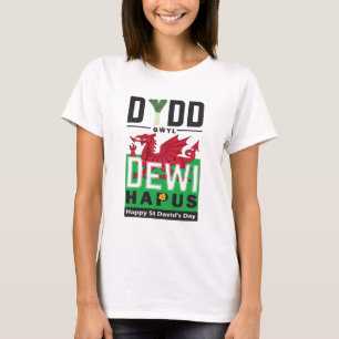 Camiseta Dydd Gæyl Dewi Hapus Feliz Día de St Davids 6