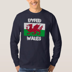 Camiseta Dyfed, Gales con bandera galesa