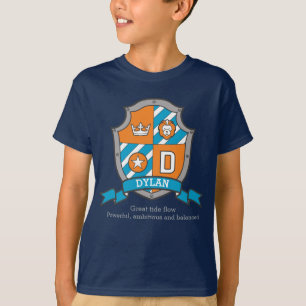 Camiseta Dylan boys D Nombre y significado del escudo de ca