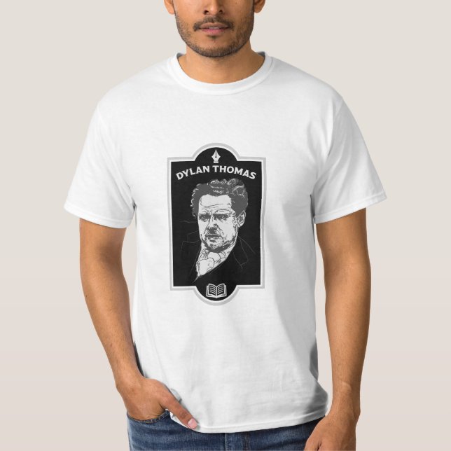 Camiseta Dylan Thomas Welsh Poet (Anverso)