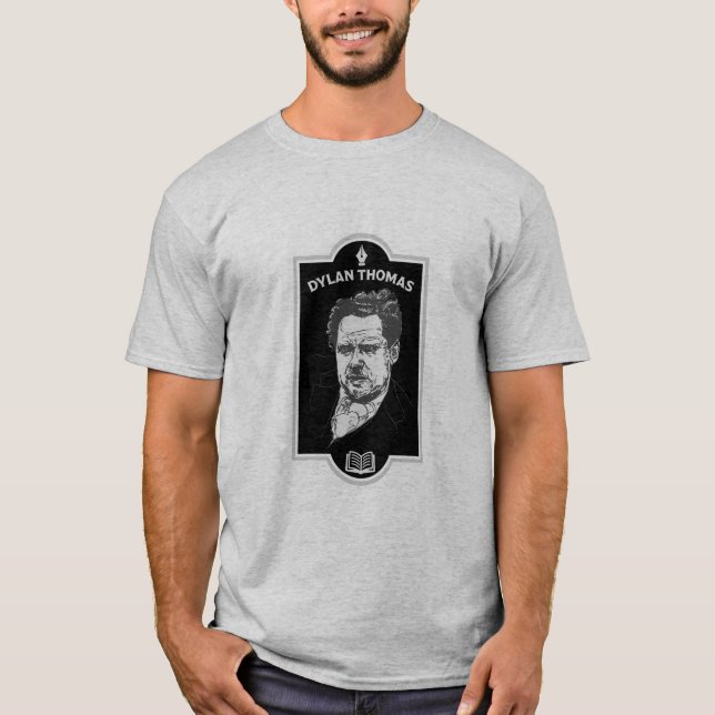 Camiseta Dylan Thomas Welsh Poet (Anverso)