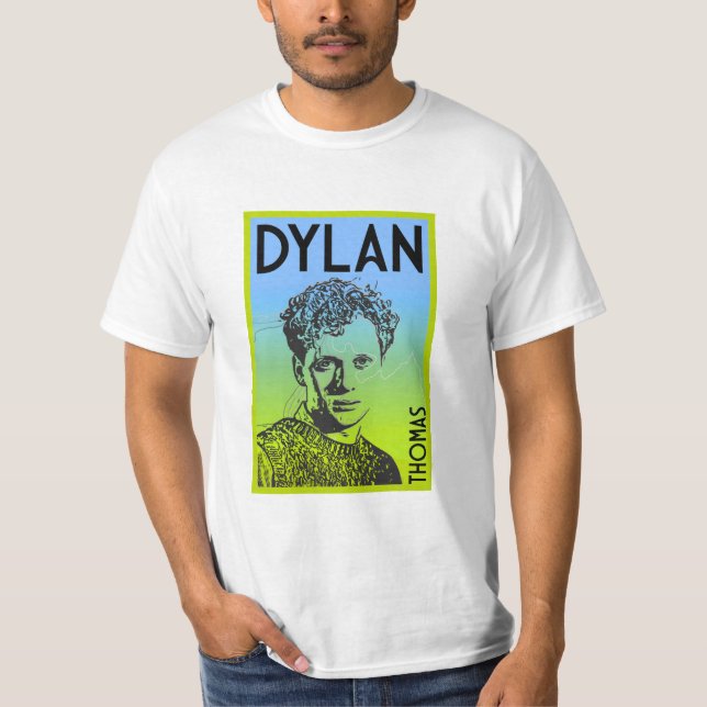 Camiseta Dylan Thomas Welsh Poet (Anverso)