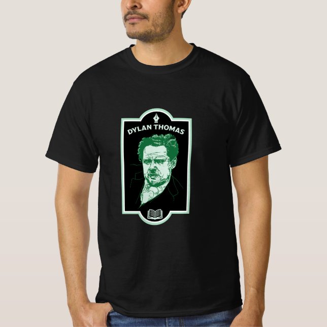 Camiseta Dylan Thomas Welsh Poet (Anverso)