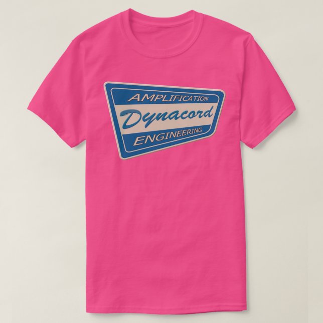 Camiseta Dynacord Vintage 60 (Diseño del anverso)